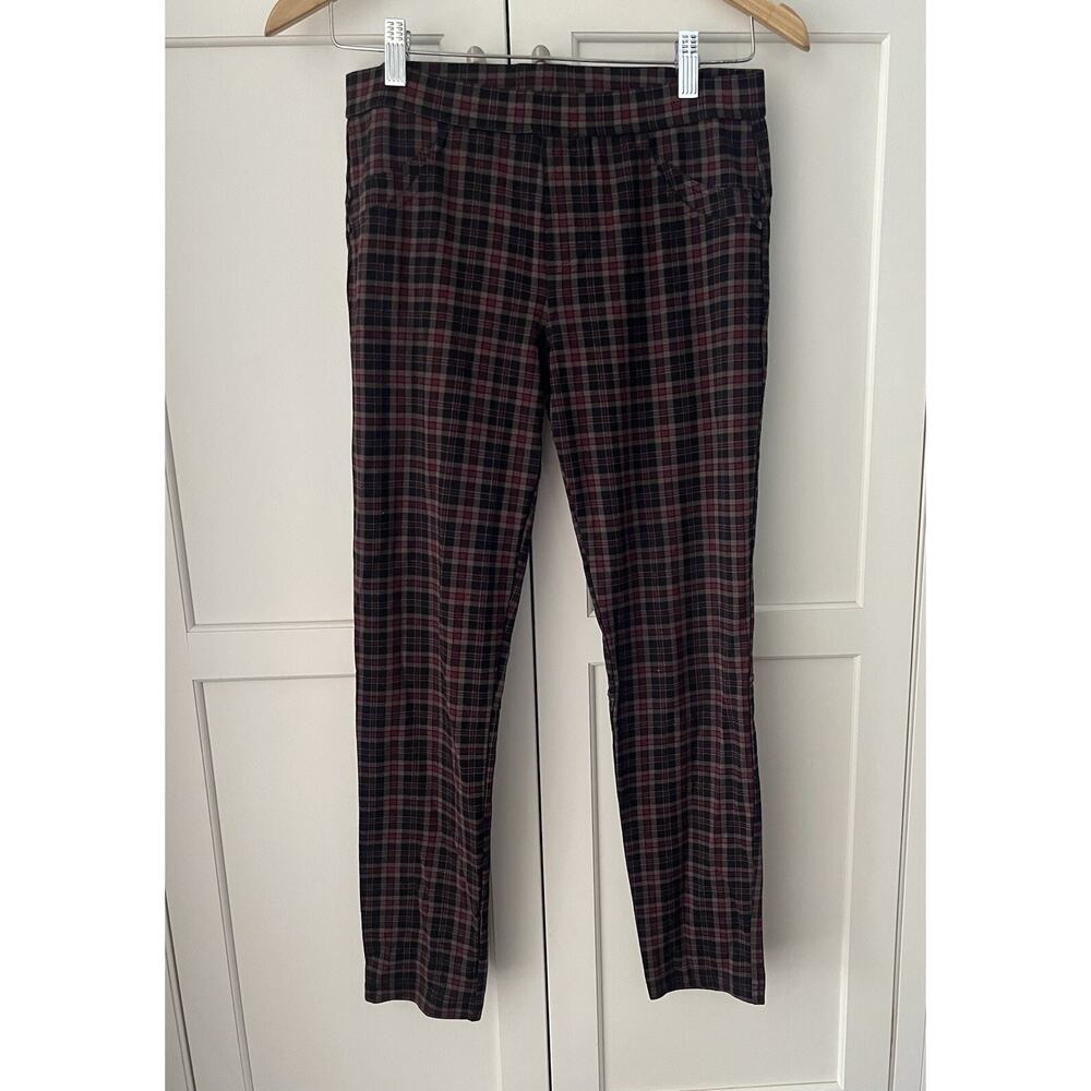 SANCTUARY Plaid Crop Pants Women's Sz. S/M Plaid Elastic Waist
